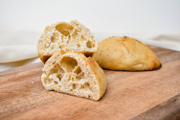Wholemeal Sourdough German Bread Rolls (6X85g)